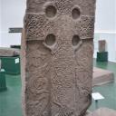 Een aantal Pictish stenen in het Meigle museum