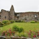 De ruïnes van het nonnenklooster op Iona